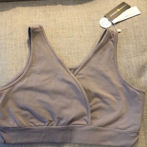 NWT Kindred Bravely Organic Cotton Nursing & Sleep Bra